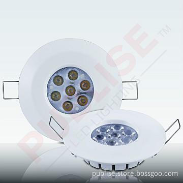 Patent Dimmable  mini led downlight 8w Cabinet lamp 7CREE-XTE Fixed